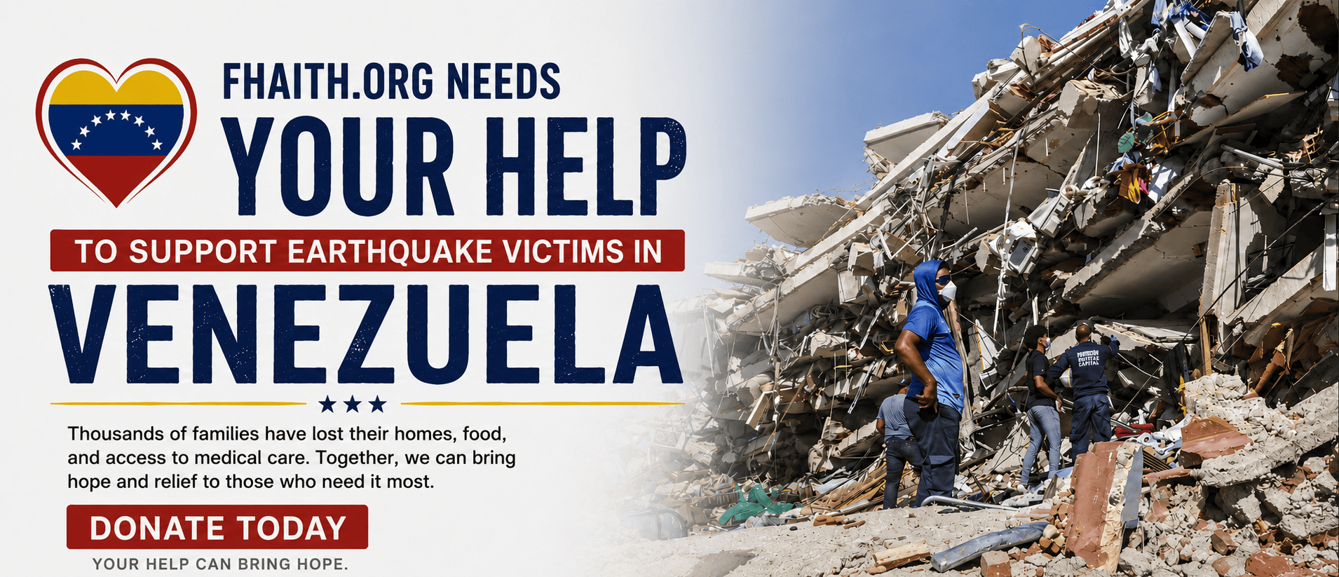 Support Venezuela Earthquake Relief